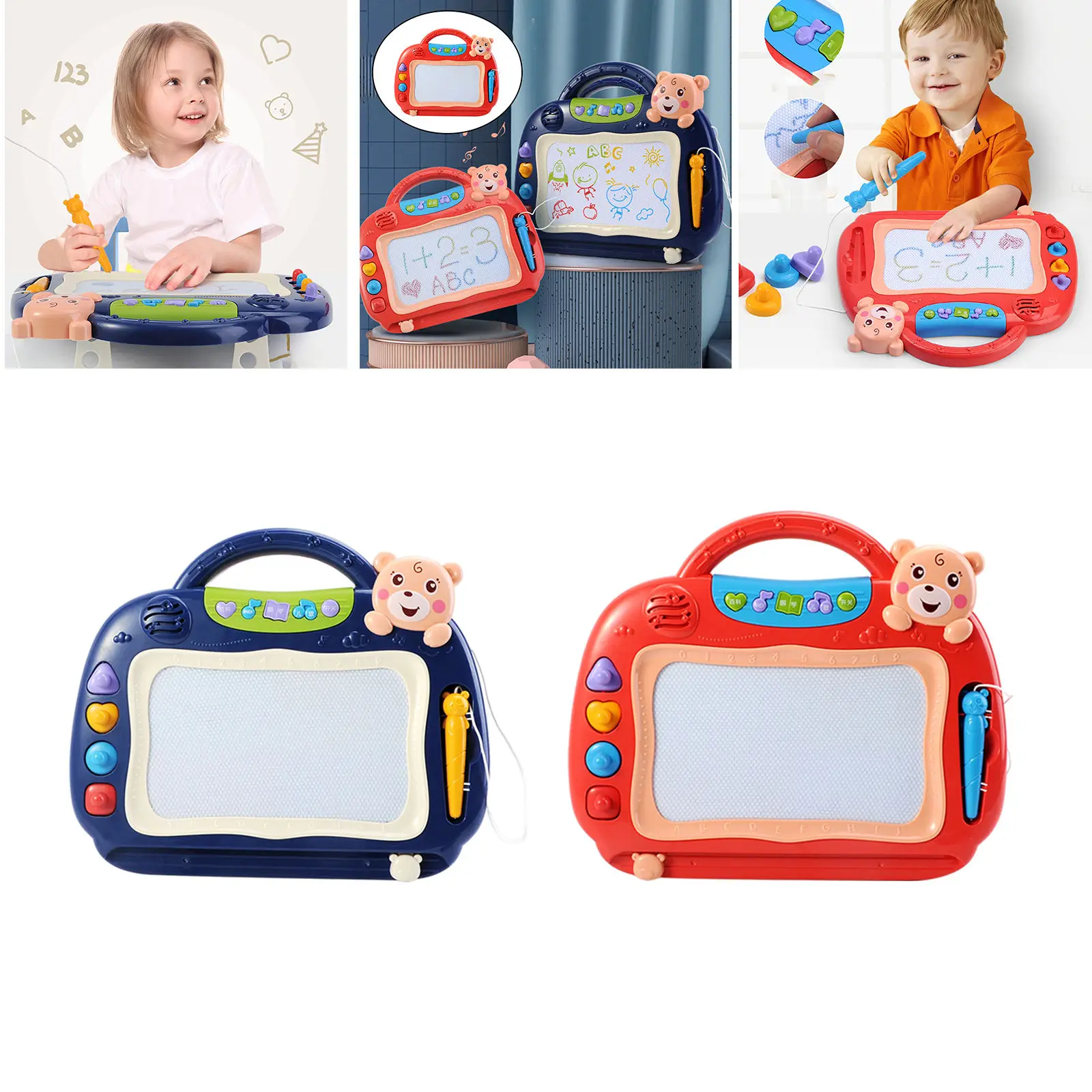 

Magnetic Drawing Board Kids Drawing Writing Scribble Pad Creative Magnet Writing Painting Etch Sketch Pad for Kids Birthday Gift