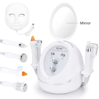 multifunction ultrasound head skin care dermabrasion acne scars removal cold hammer skin tightening led light beauty device