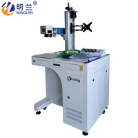 automatic fiber laser marking machine metal plastic 20w 30w 50w engraving marking machine