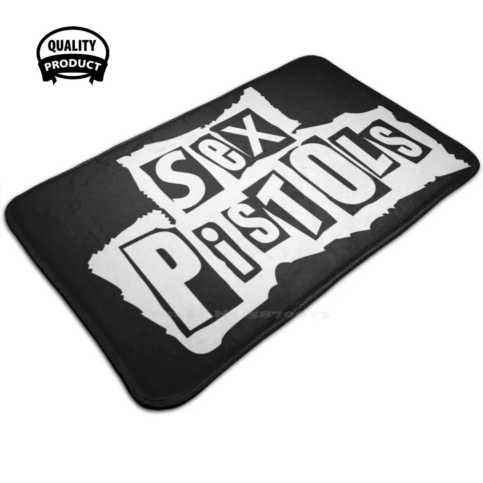 3D товары для дома коврик пистолета ковер подставка ног музыка панк не мертвый