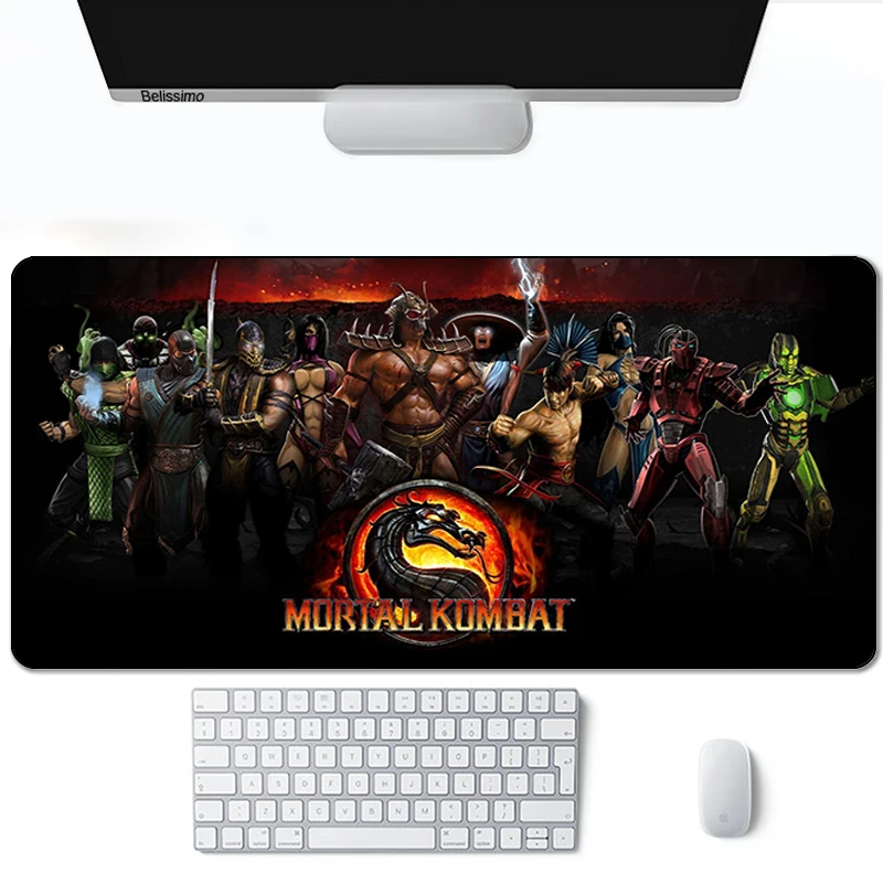 

Mouse pad Mortal Kombat Computer Laptop Anime Keyboard Mouse Mat Large Mousepad Keyboards Gamers Decoracion Desk Mat For CSGO