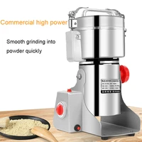 stainless steel grains spices hebals cereals coffee dry food grinder mill grinding machine gristmill home flour powder crusher