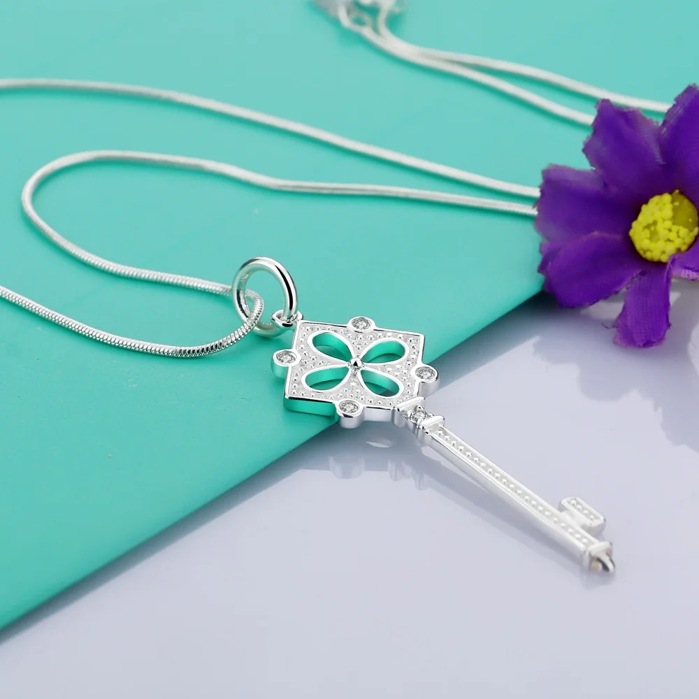 Модные ювелирные изделия для мужчин и женщин цепочка из настоящего чистого