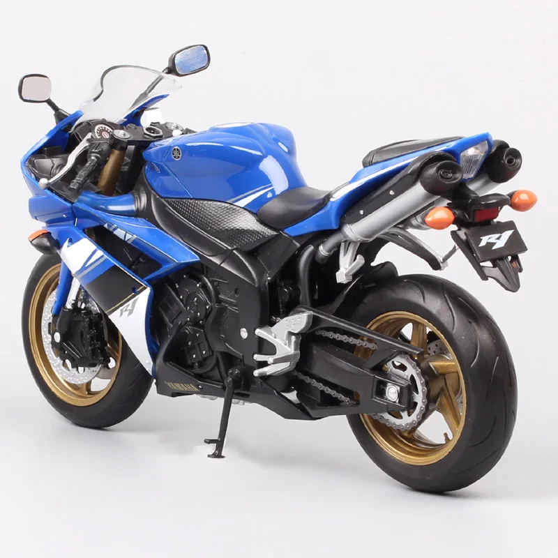 1:10 масштаб welly большой Yamaha YZF-R1 мотоцикл Diecasts и игрушечные транспортные средства гоночный мотоцикл модель игрушка подарок для коллекции детей