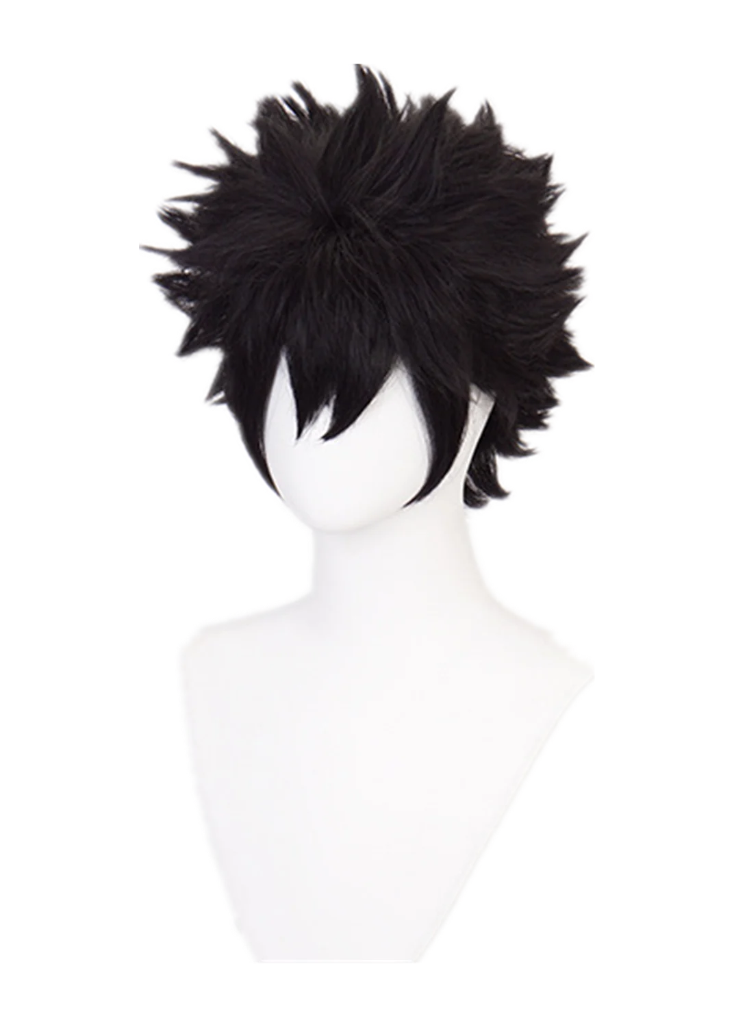 Парик для косплея из аниме Моя геройская Академия Dabi короткие черные