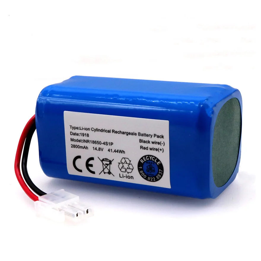 

2021 14.8v 2800mah Rechargeable Li-ion Battery for Chuwi Battery for ILIFE ecovacs V7s V7s pro A4 A6 Robot Vacuum Cleaner Cell