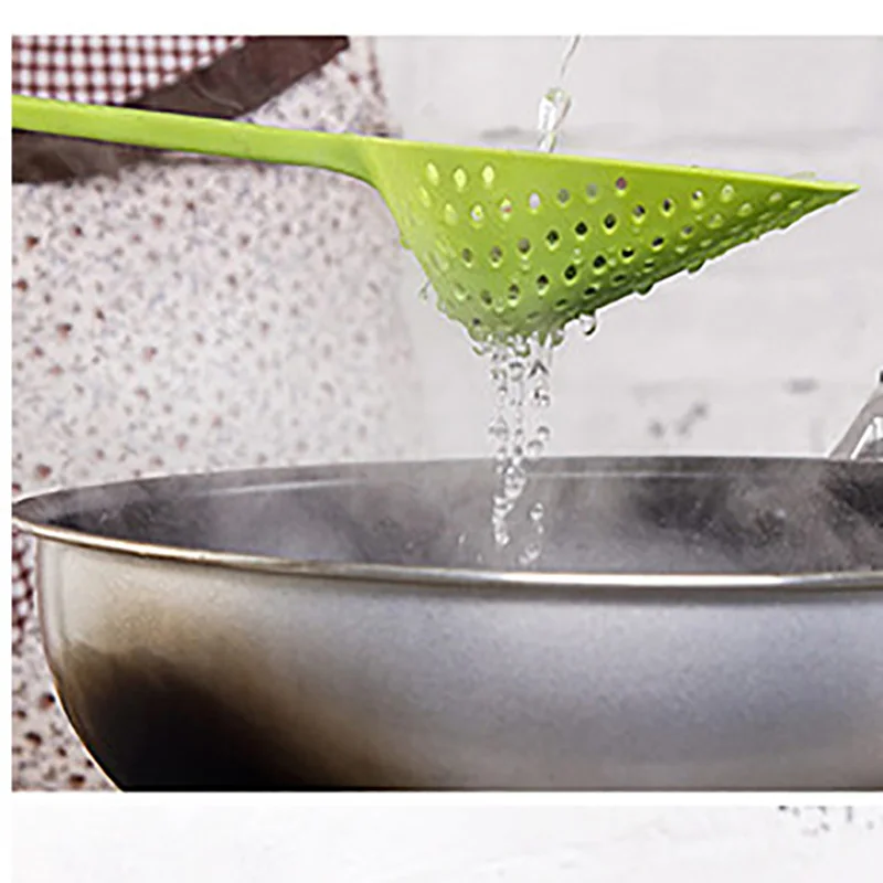 Пластиковые сито для овощей Кухонные лопаты Совок нейлоновая ложка большой