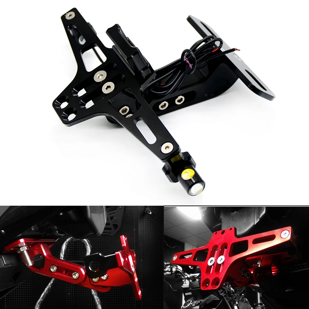 Аксессуары для мотоциклов Kawasaki Z1000 z 1000 2014 2015 2016 2017 CNC задний держатель номерного
