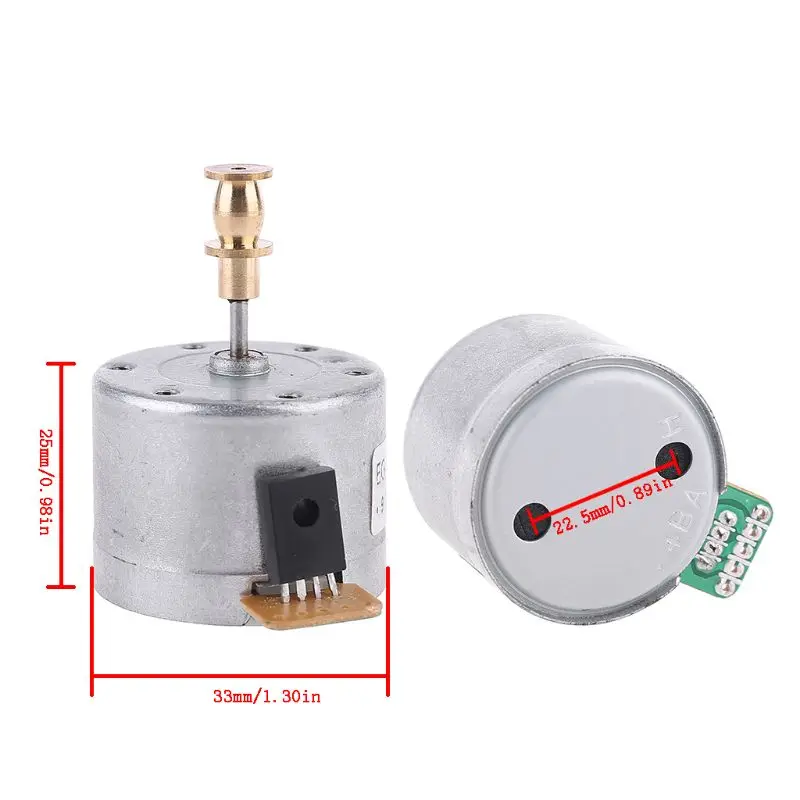 EG530SD 3F DC5 12V 3 Speed 33/45/78 об/мин металлические поворотные столбы двигатель с медной