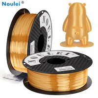 noulei shiny 3d 3d printer filament pla 1kg 1 75mm silk mango yellow 3d printing material for printer