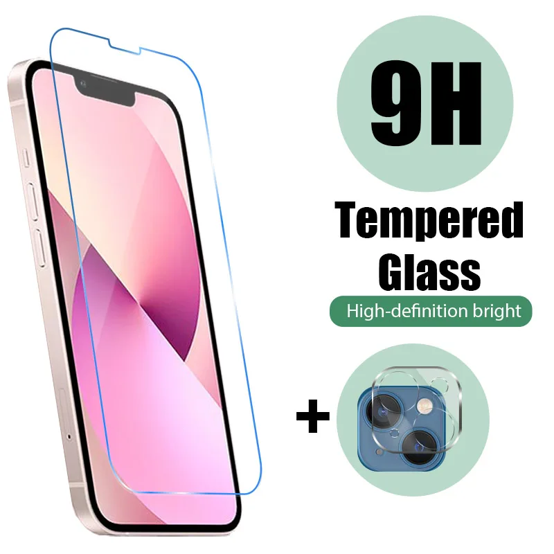 Screen protector glass for iPhone 13 pro max mini se lens protective 12 i12 x xs xr | Мобильные телефоны и аксессуары