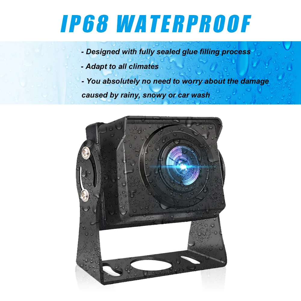 

7 inch AHD Car Monitor Car DVR Screen With IR Vehicle Camera Rear view Camera Parking System Reverse Monitor For Truck Bus