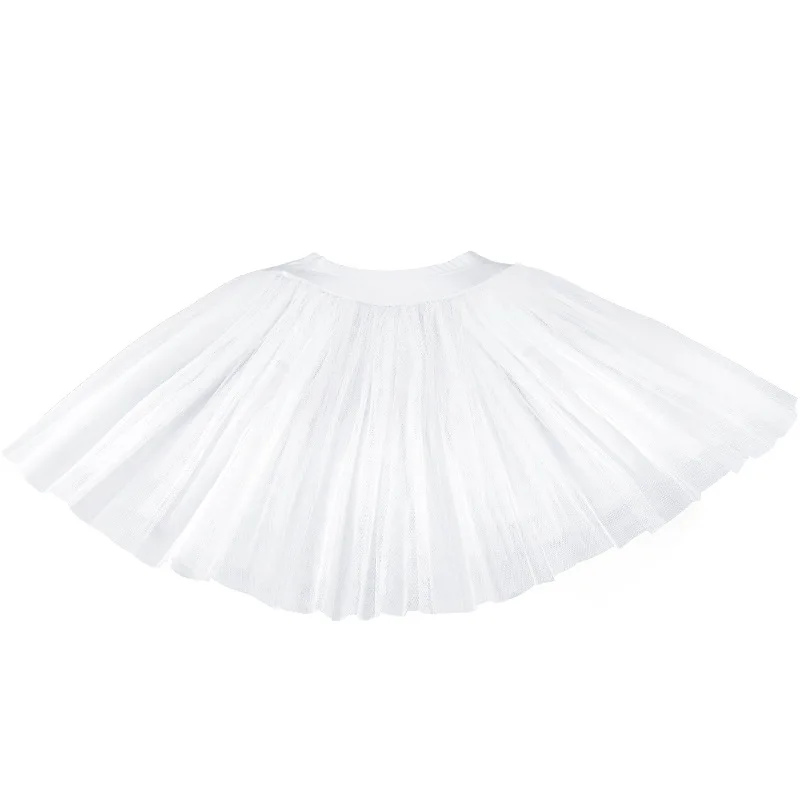 Ballet Half-length Adult Practice All-match Fluffy White Soft Yarn TUTU Long Skirt Costume | Тематическая одежда и