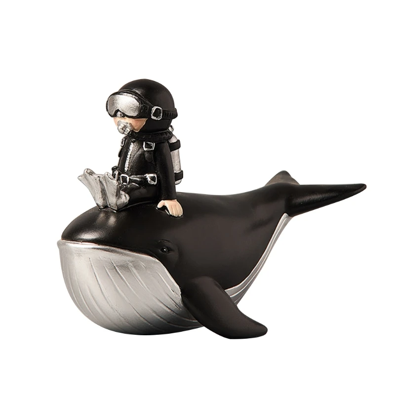 

Diver Figurines Toys Decor Home Decor Resin Ornament Decoration for Birthday Wedding