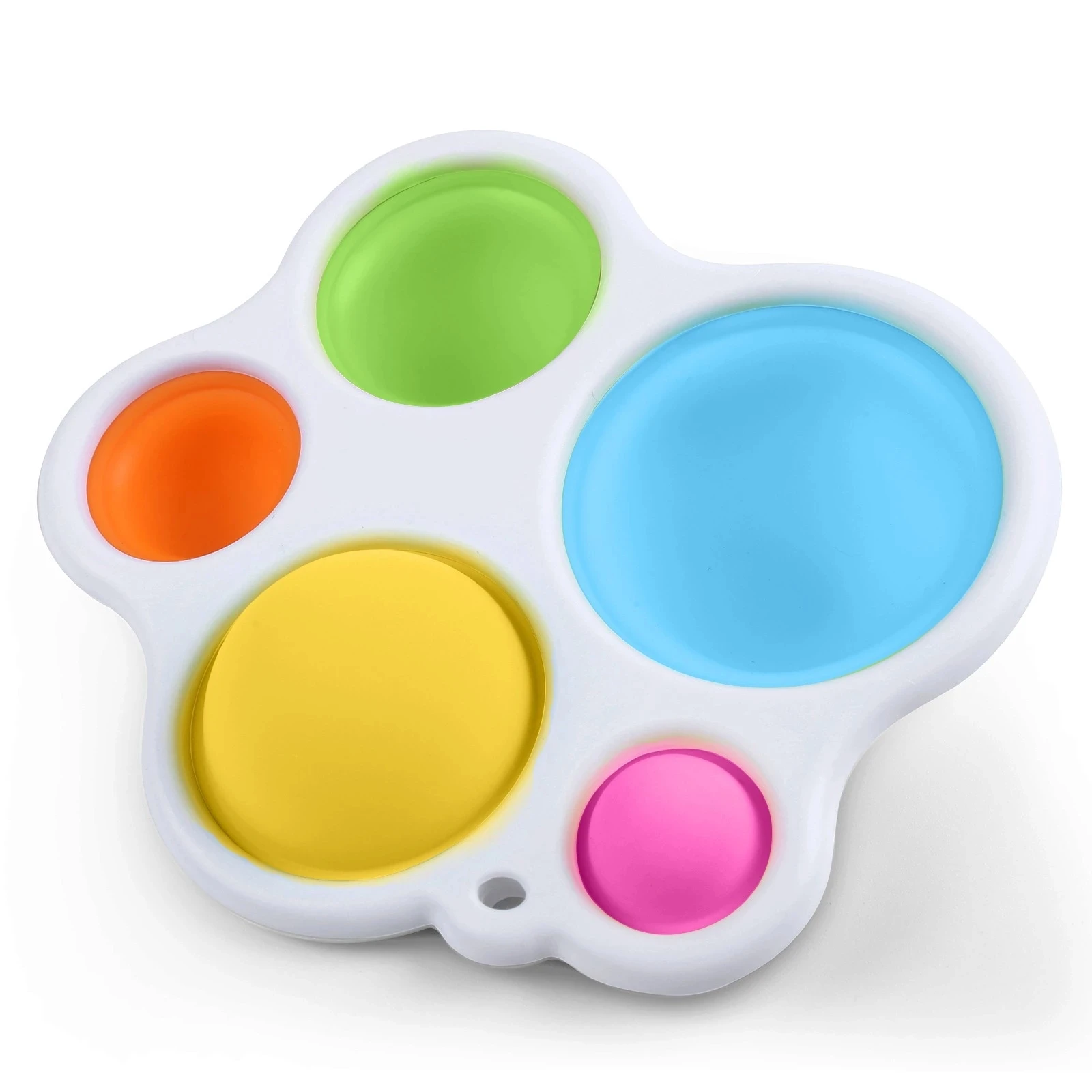 

Montessori Early Education Toy Colorful Baby Simple Dimple Fidget Toys Intellectual Developments Exercise Board Sensory Toy