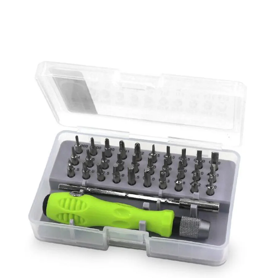 

MingHua Tool Repair 32 In 1 Screwdriver Set Precision Mini Magnetic Screwdriver Bits Kit Phone Mobile IPad Camera Maintenance