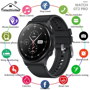 2021 new fashion smart watch men ip68 waterproof gt2 pro smart sport watch for huawei bluetooth call smartwatch for ios android free global shipping
