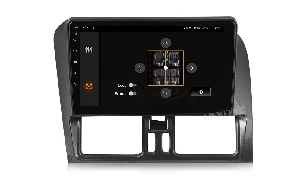 9 дюймов Android 9,0 автомобильный DVD мультимедийный плеер для Volvo XC60 2010 2011 2012 с gps навигацией Wifi Bluetooth автомобильный стерео радио