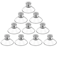 410pcs threaded rod suction cup transparent strong sucker with thumbscrew bathroom window glass wall mount fixture holder tools