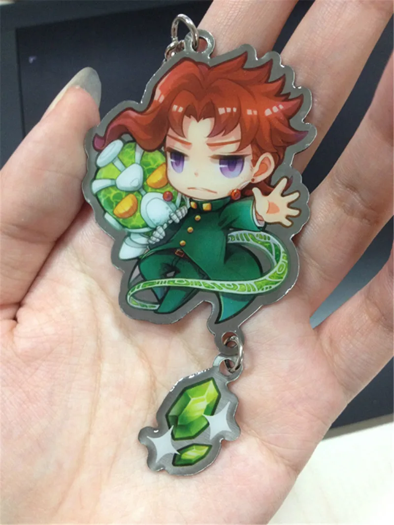 Брелок для ключей в стиле аниме Невероятные приключения Джоджо металлический