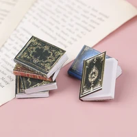 3pcsset 112 dollhouse miniature classical book scene model accessories for doll house decoration kids toys gift