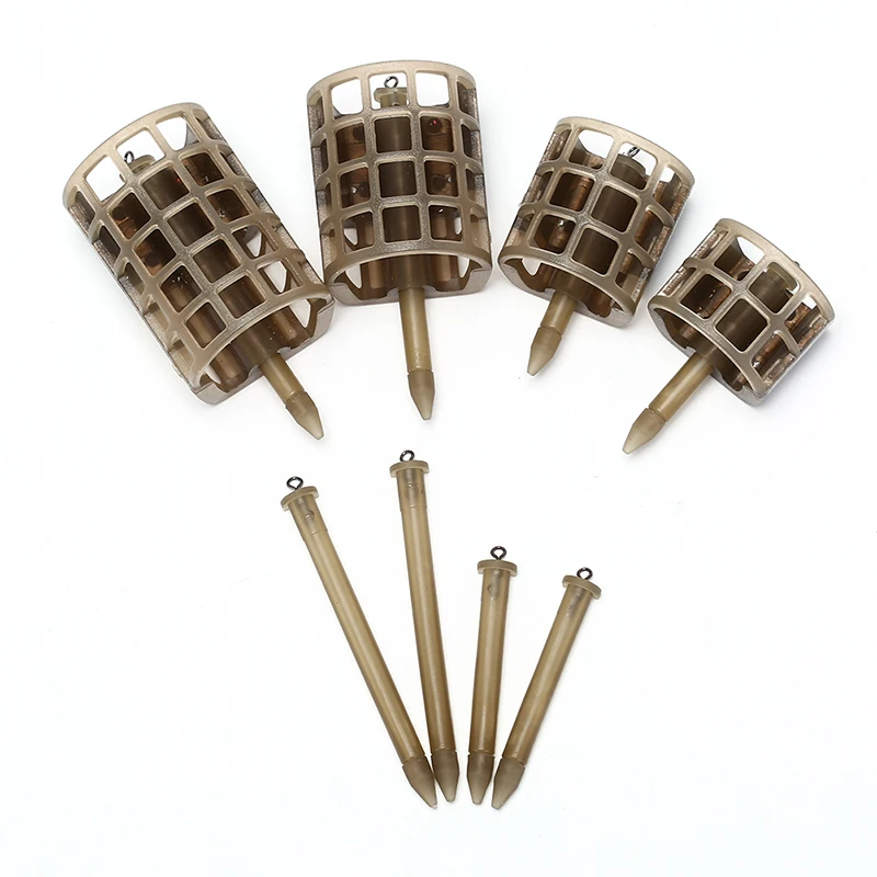

1pcs Bait Cage 25g 30g Fishing Tackle Feeder Carp Bait Cage Fishing Trap Basket Feeder Holder Fishing Feeder Tool Accessories
