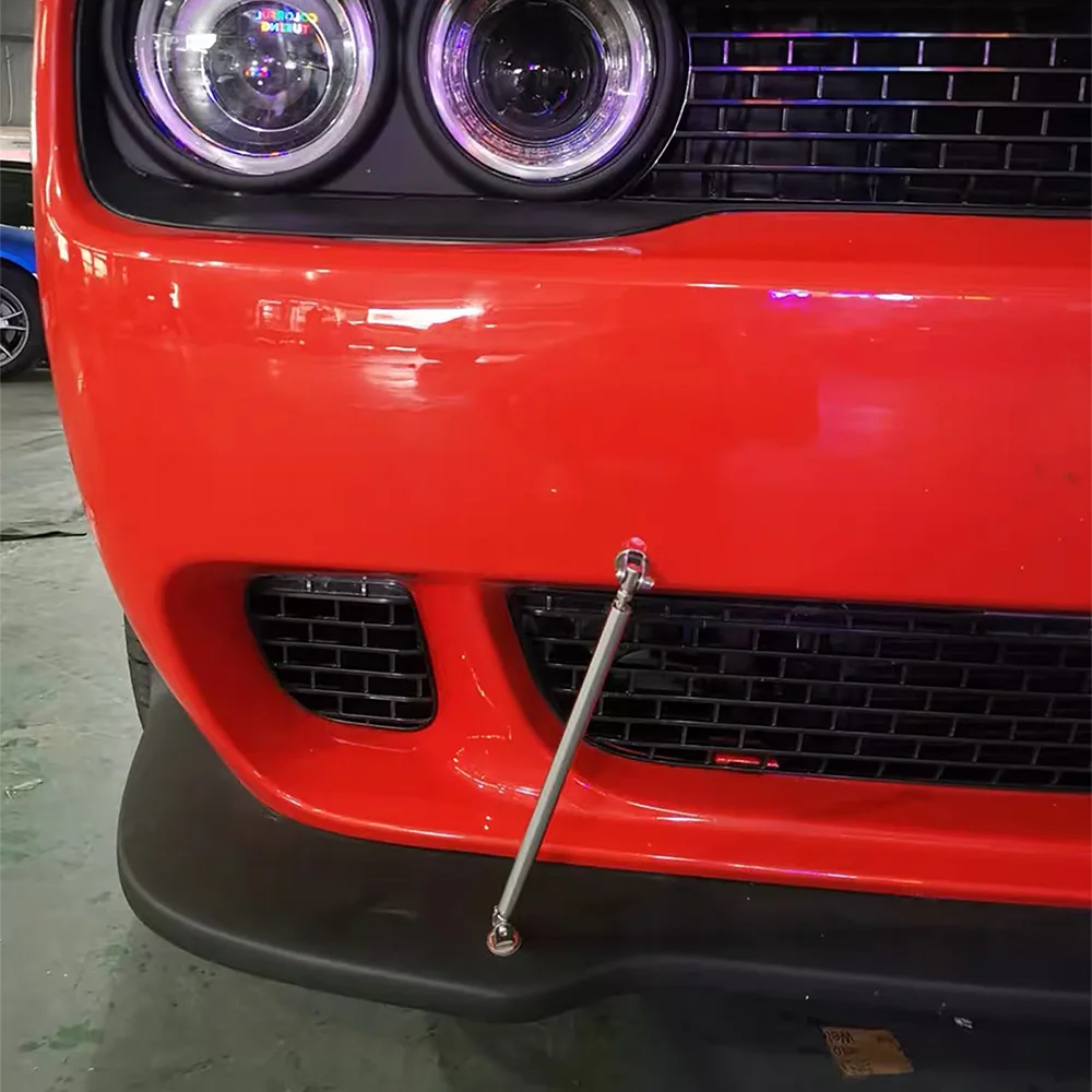 2 шт. Регулируемый разветвитель для переднего бампера стойка опорная штанга