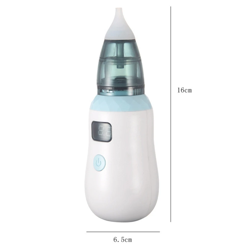

USB Charging Nasal Aspirator Safety Nasal Cleaner Lightweight Parts Durable Humanized Silicone Little Child Accessories