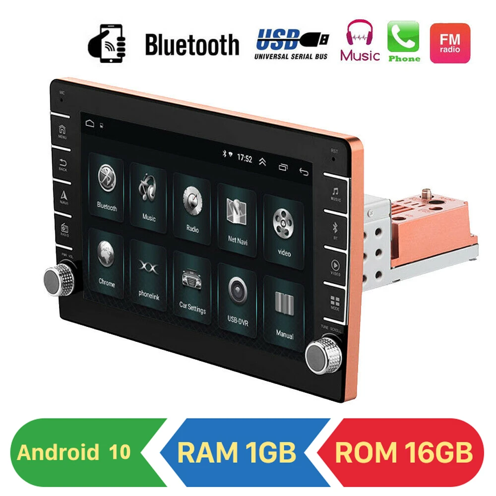 

1din Car radio android 10 car Multimedia MP5 player universal Autoradio 9" GPS Navigation audio stereo radio WIFI+bluetooth