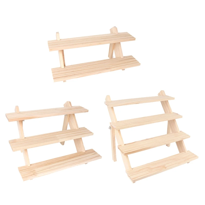 

Log Ring Display Rack Multi-Layer Earring Earring Display Rack Jewelry Rack Detachable Earring Card Jewelry Rack