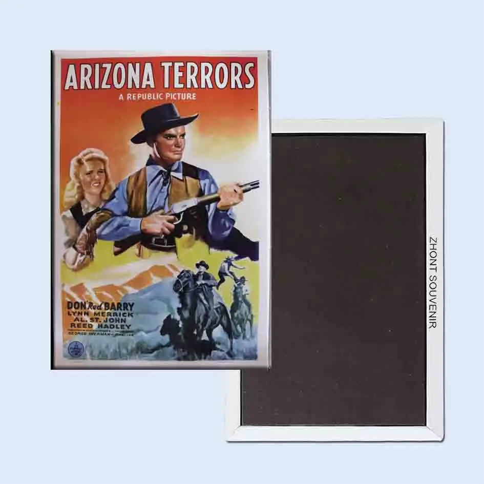 

Аризона терроры плакат 24116 ретро ностальгические магниты на холодильник