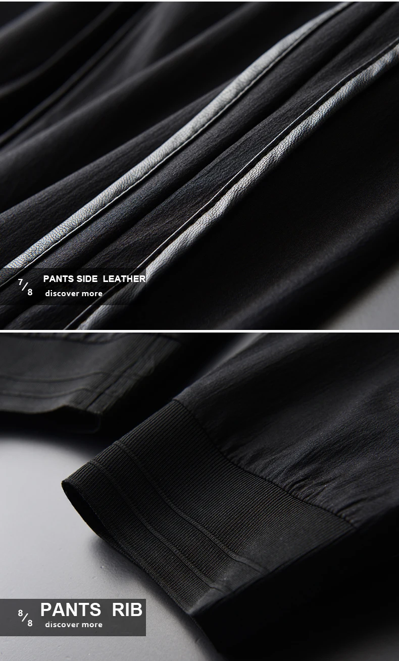 

Male Jacket Three-dimensional Cutting Leather Setting 2-piece Hooded Jacket Men Youth Autumn New Slim Fit Man Jackets