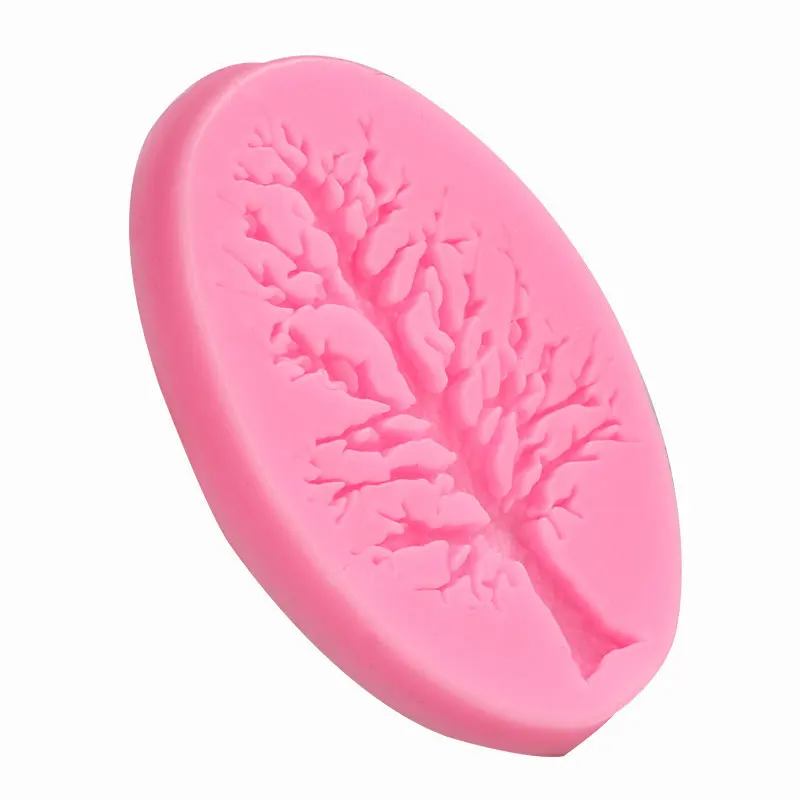 

DIY 3D Small Tree Silicone Fondant Cake Mold Epoxy Mold Decoration Baking Tools