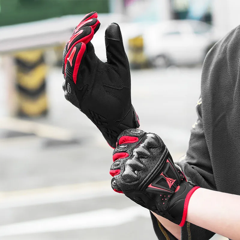 Перчатки для езды на мотоцикле мужчин уличные спортивные митенки велосипеде