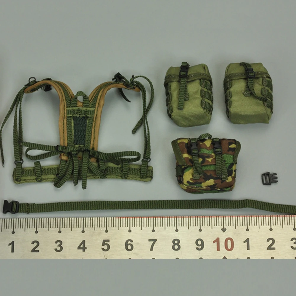 

1/12 Soldier CFTOYS Russia Machine Gunner Tactical System Hanger Backpack Model for 6" action figure body