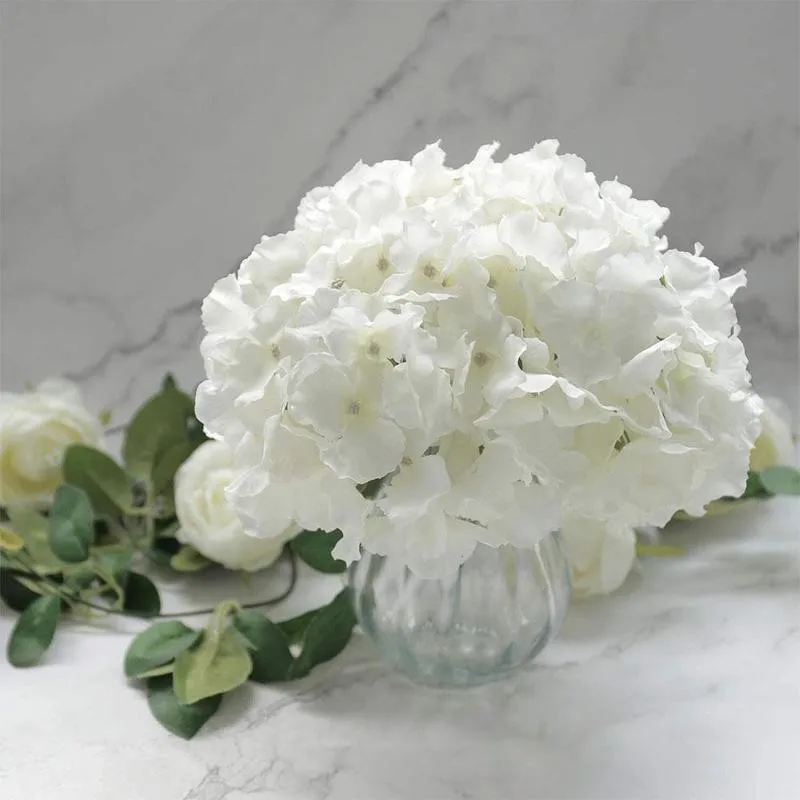 Искусственные цветы гортензии 1 шт. 18 см для творчества свадебная АРКА фон стены