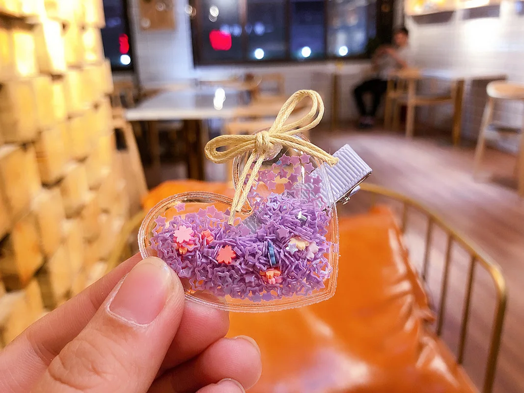 Аксессуары для волос милая заколка с бантом детские игрушки девочек прозрачные