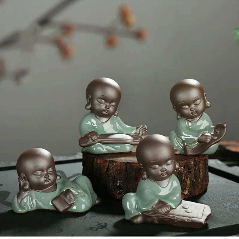 Статуи Будды поделки для украшения дома Ge klin высококачественные керамические