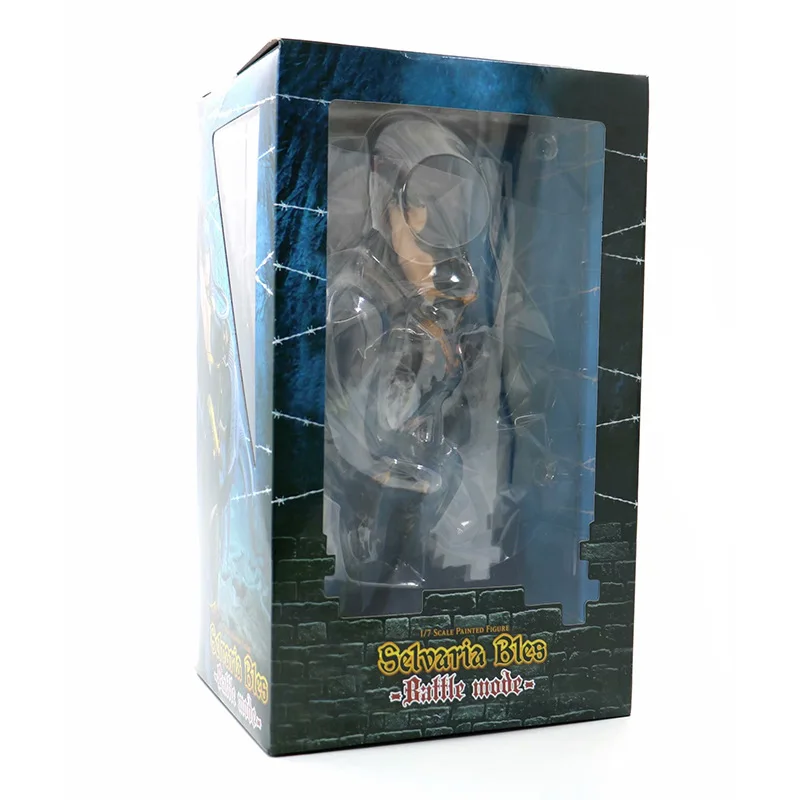 

30cm Japanese Anime Valkyria Chronicles Selvaria Bles Battle style PVC Action Figure Toy Game Statue Collectible Model Doll Gift