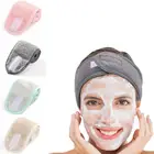 Повязка на голову эластичная, регулируемая, для макияжа