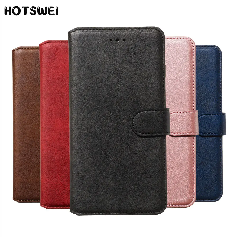 Ретро Магнитный Кошелек Книга Кожаный откидной обложка защитный Чехол на для