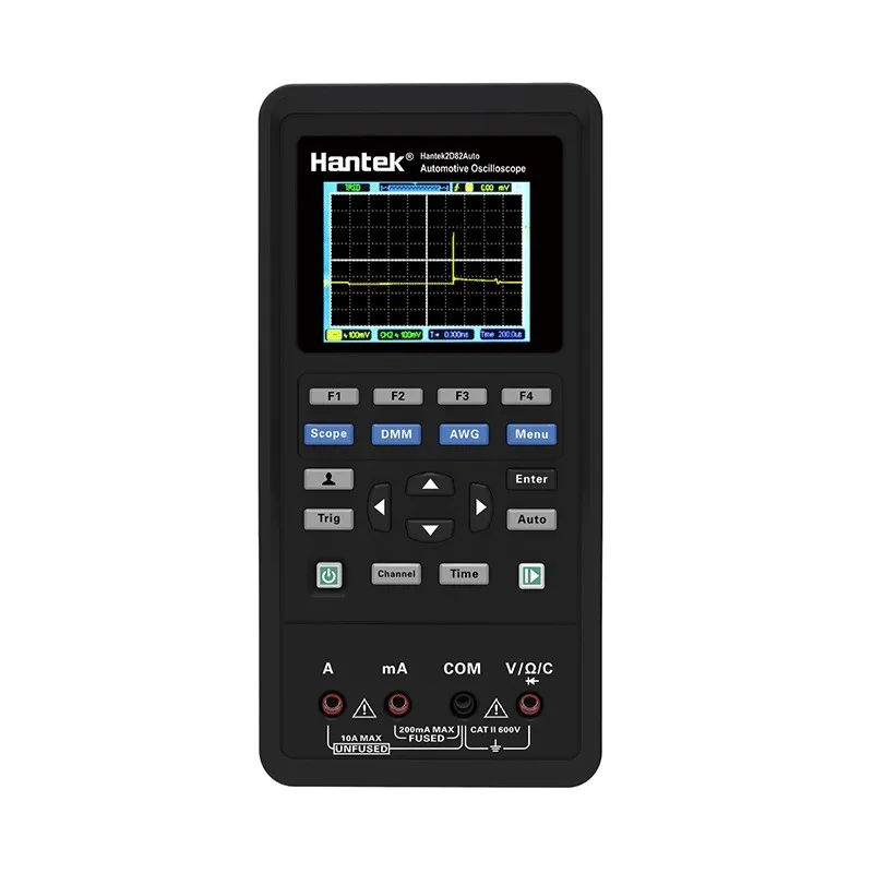 Hantek 2D82auto цифровой Osiclloscope 4 в 1 2D82 2 Каналы осциллограф + мультиметр автомобильной