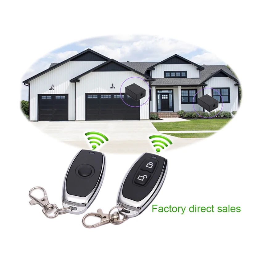 12 В постоянного тока 1 канал 433 МГц Радиочастотное реле умный беспроводной пульт