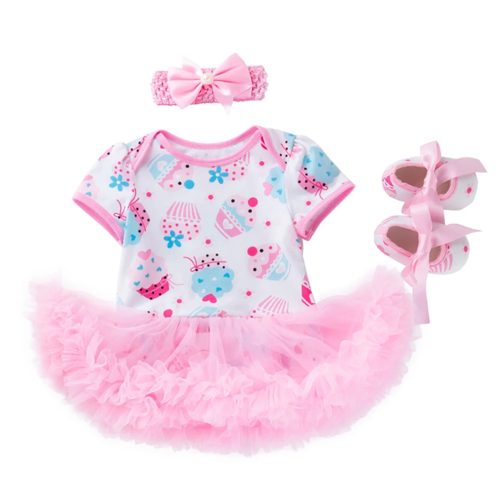 Комплекты одежды для маленьких девочек повязка на голову обувь юбка пачка