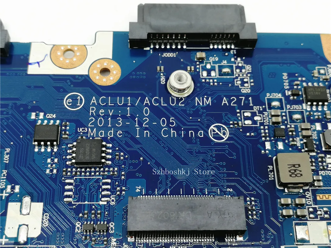 FRU 90006430 ноутбук материнская плата для Lenovo G40-70 ACLU1/ACLU2 NM-A271 материнской платы W/SR1E8 3558U Процессор 2 Гб DDR3 тестирования работы