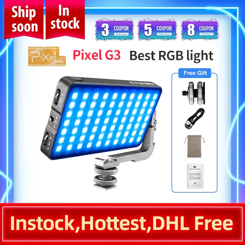 Pixel G3 RGB светильник со встроенной фотографией | Электроника