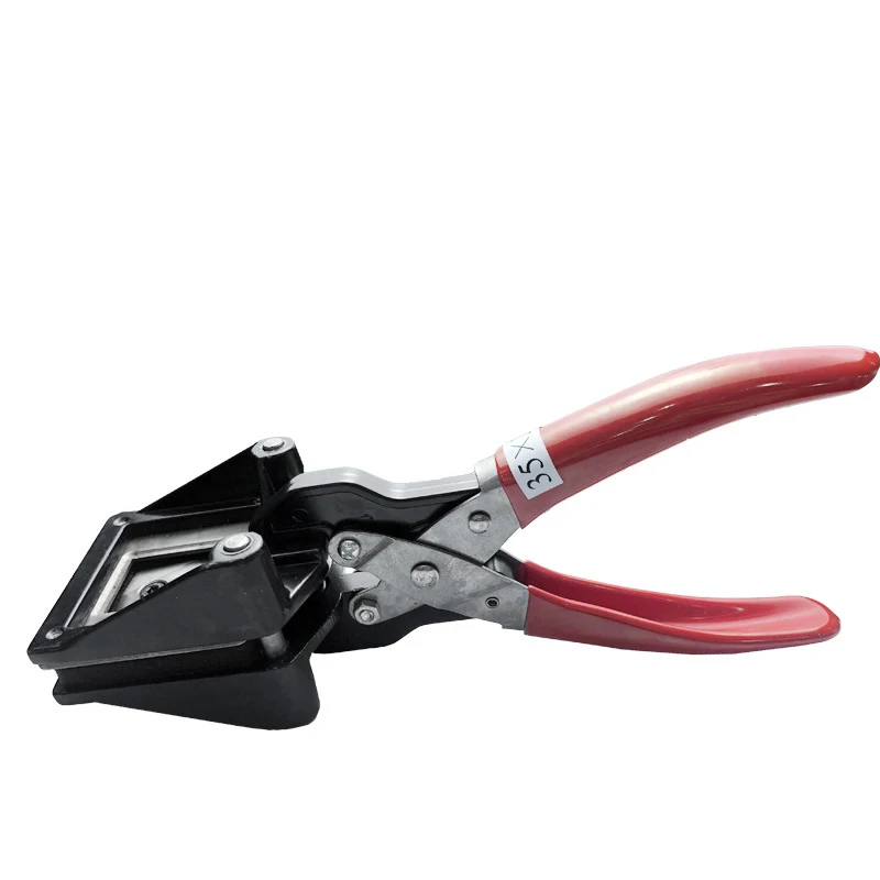 32X35 мм ручной фактический резец бумаги круг резак Id Лицензия Фото Резак |