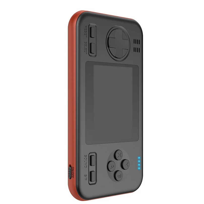 Встроенный аккумулятор 416 Games wth 8000 mAh, внешний аккумулятор, ретро портативная игровая приставка, 2,8 дюймов, цветной ЖК-дисплей, игровой геймпад