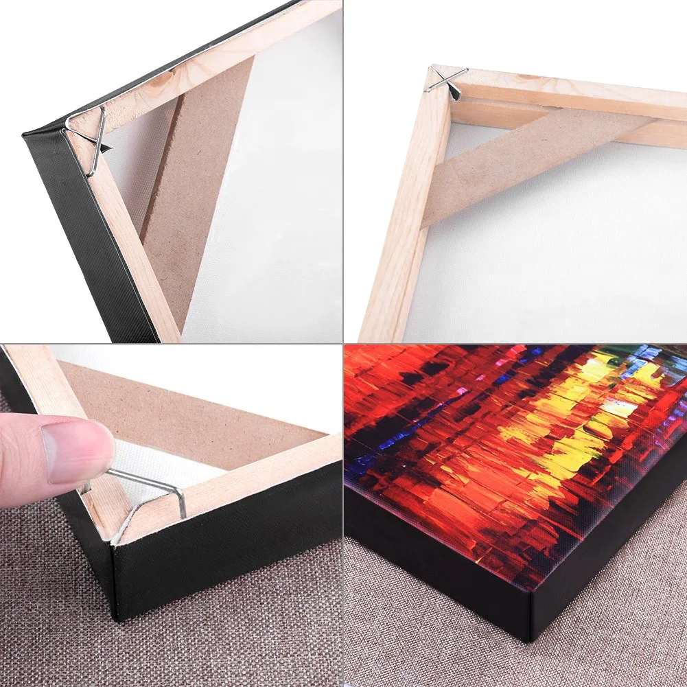 

Wooden DIY Stretcher Bar Diy Canvas Frame Kit Gallery Wall Art Oil Painting DIY Stretcher Strip For Living Room Office Wall