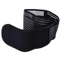 hot sales adjustable pain relief waistband pull lumbar back support magnet warm brace belt